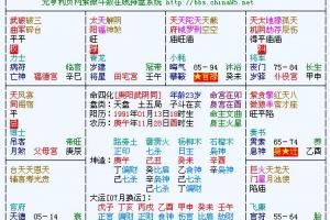 紫微斗数和八字结果不一致四柱八字和紫微斗数算出来不一样