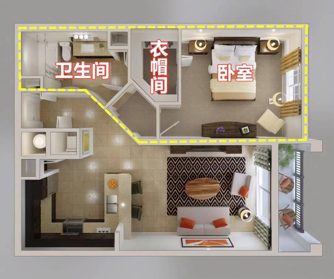 新农村自建房，主卧到底要不要做独立卫生间？