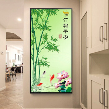 新中式玄关装饰画适合挂什么，玄关挂画风水禁忌有哪些