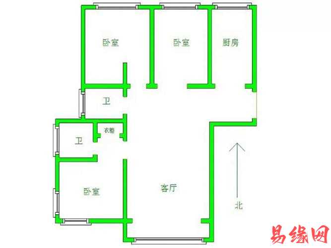 二手房好风水的户型图，选择好的房子就是这么简单